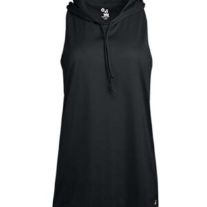 Badger Women's B-Core Racerback Hooded Tank Top