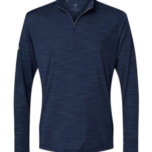 Adidas Men's Lightweight Mélange Quarter-Zip Pullover