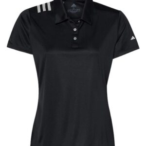 Adidas Women's 3-Stripes Shoulder Polo