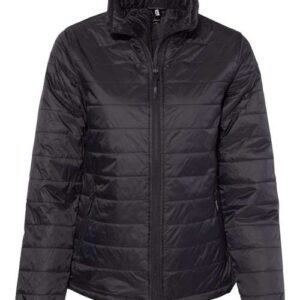 Independent Trading Co. Women's Puffer Jacket