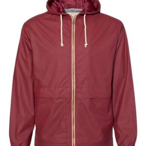 Weatherproof Unisex Vintage Hooded Rain Jacket
