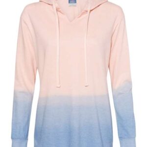 MV Sport Women's French Terry Ombré Hooded Sweatshirt