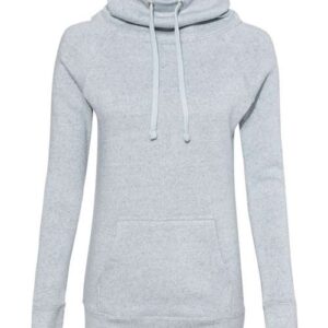 MV Sport Women’s Space-Dyed Cowl Neck Sweatshirt