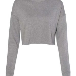 BELLA + CANVAS Women's Crop Crewneck Sweatshirt