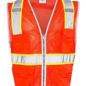 Kishigo Unisex Premium Brilliant Series® Heavy-Duty Class 2 Vest
