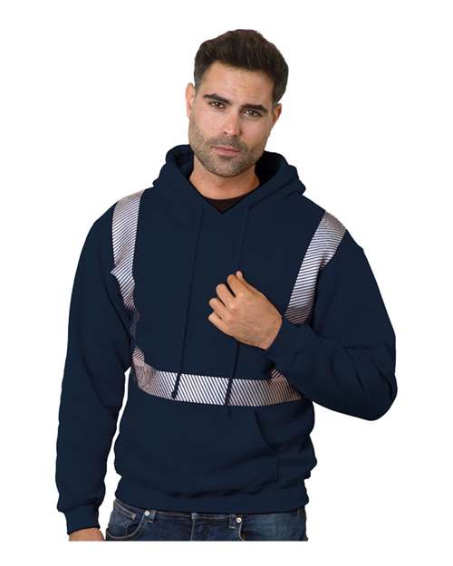 Bayside Unisex USA-Made High Visibility Hooded Sweatshirt - Image 9
