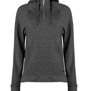 Badger 1051 - Women's FitFlex French Terry Quarter-Zip Hooded Pullover