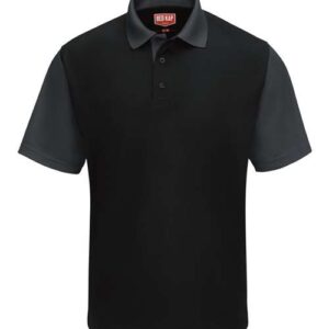 Red Kap Men's Performance Knit Color-Block Polo
