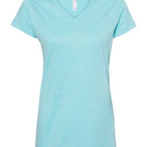 LAT Women's Harborside Mélange V-Neck Tee