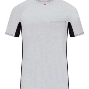 Bulwark Men's FR Two-Tone Base Layer with Concealed Chest Pocket- EXCEL FR