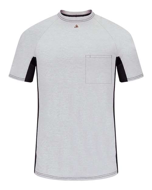 Bulwark Men's FR Two-Tone Base Layer with Concealed Chest Pocket- EXCEL FR