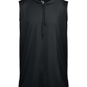 Badger Youth B-Core Sleeveless Hooded T-Shirt