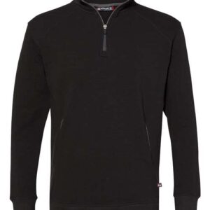 Badger Men's FitFlex French Terry Quarter-Zip Pullover