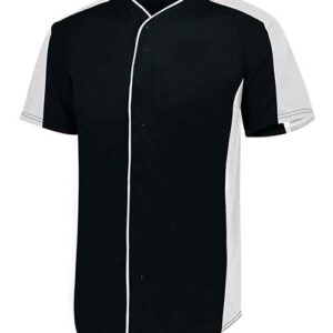 Augusta Sportswear Men's Full Button Baseball Jersey