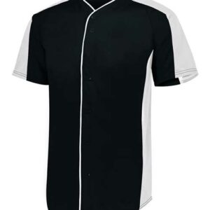Augusta Sportswear Youth Full Button Baseball Jersey
