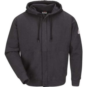 Bulwark Men's Zip-Front Hooded Sweatshirt