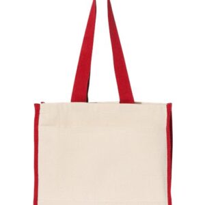 Q-Tees 14L Tote with Contrast-Color Handles