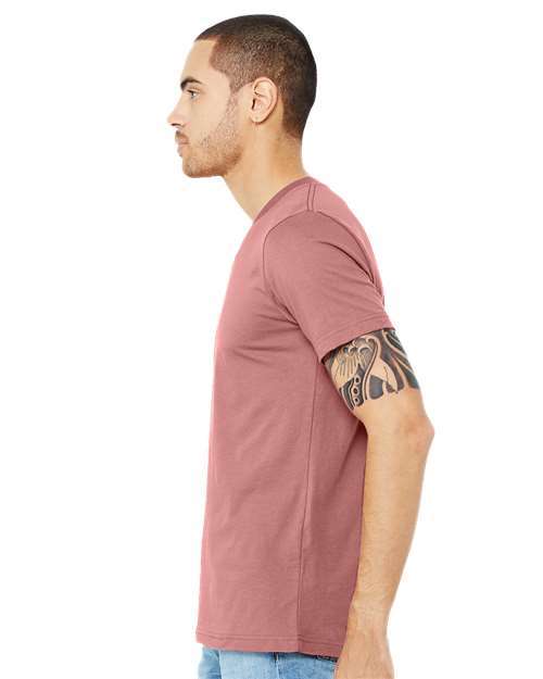 BELLA + CANVAS Unisex Jersey V-Neck Tee - Image 35