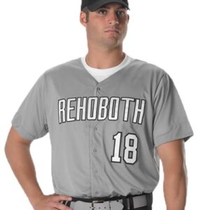 Alleson Athletic 52MBFJ - Men's Full Button Lightweight Baseball Jersey