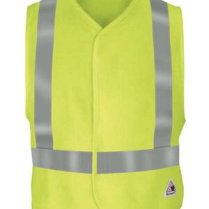 Bulwark Men's Men's Hi-Visibility Flame-Resistant Safety Vest