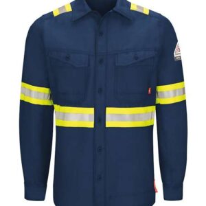 Bulwark Men's Tall iQ Series® Endurance Enhanced-Vis Work Shirt