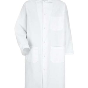 Red Kap Unisex Gripper - Front Butcher Frock - Interior Chest Pocket