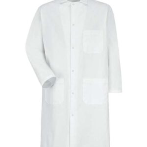Red Kap Unisex Gripper - Front Butcher Frock - Exterior Chest Pocket