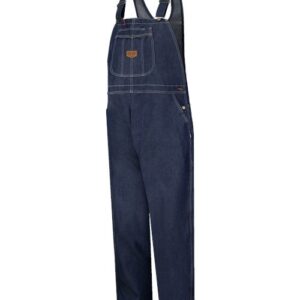Red Kap Men's Extended Sizes Denim Bib Overall