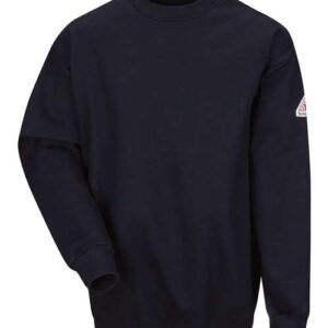 Bulwark Men's Tall Flame Resistant Crewneck Sweatshirt