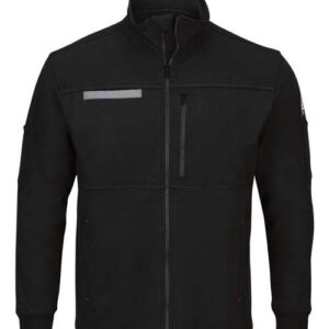 Bulwark Men's Tall Zip Front Fleece Jacket-Cotton /Spandex Blend