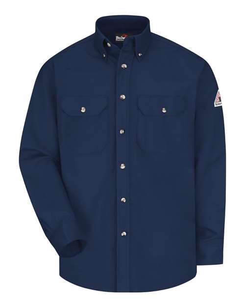 Bulwark Men's Tall Dress Uniform Shirt - Excel FR ComforTouch - 7 oz. - Image 5
