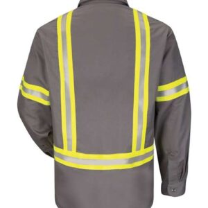 Bulwark Men's Tall Enhanced Visibility Uniform Shirt