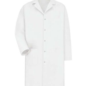Red Kap Unisex Tall Gripper Front Lab Coat