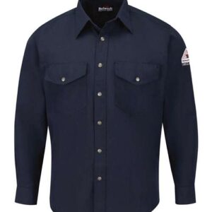 Bulwark Men's Snap-Front Uniform Shirt - Nomex® IIIA - 4.5 oz