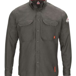 Bulwark Men's Tall iQ Series® Long Sleeve Comfort Woven Lightweight Shirt