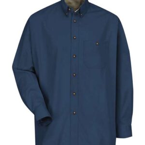 Red Kap Men's Cotton Contrast Dress Shirt