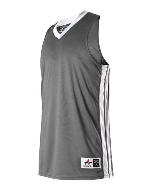Alleson Athletic Youth Single Ply Basketball Jersey - Image 3