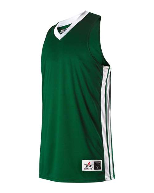 Alleson Athletic Youth Single Ply Basketball Jersey - Image 4