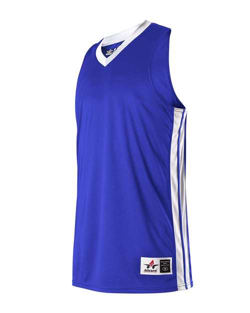 Alleson Athletic Youth Single Ply Basketball Jersey - Image 8