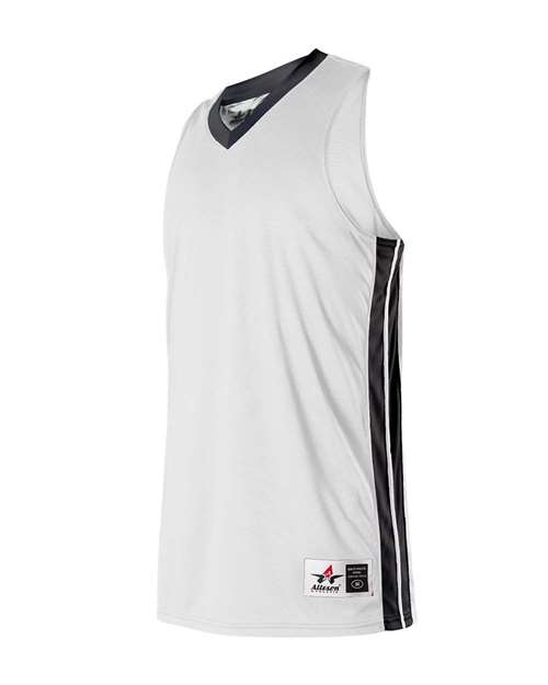 Alleson Athletic Youth Single Ply Basketball Jersey - Image 9
