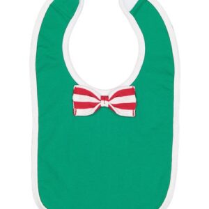 Rabbit Skins Infant Baby Rib Bow Tie Bib