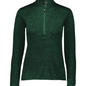 Russell Athletic Women's Striated Quarter-Zip Pullover