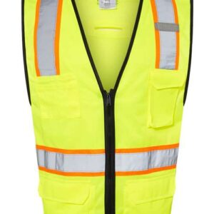 Kishigo Unisex 6 Pocket Contrast Class 2 Vest