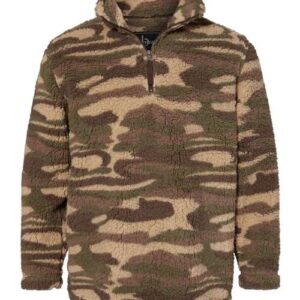 Boxercraft Unisex Sherpa Fleece Quarter-Zip Pullover