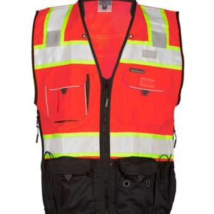 Kishigo Unisex Premium Black Series® Surveyors Vest