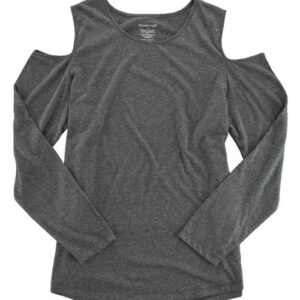 Boxercraft Women's Cold Shoulder Long Sleeve T-Shirt