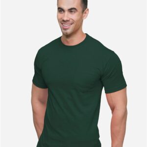 Bayside Unisex Union-Made Pocket T-Shirt