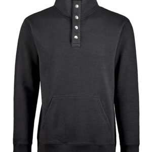 J. America Men's Ripple Fleece Snap Sweatshirt