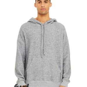 BELLA + CANVAS Unisex FWD Fashion Sueded Fleece Hoodie Sweatshirt