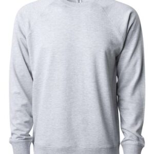 Independent Trading Co. Unisex Icon Lightweight Loopback Terry Crewneck Sweatshirt
